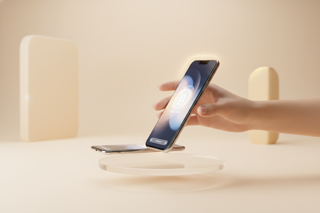 Choix de téléphone fait